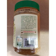 Kirkland Signature Organic Creamy Almond Butter, 27 Ounce, Pack of One