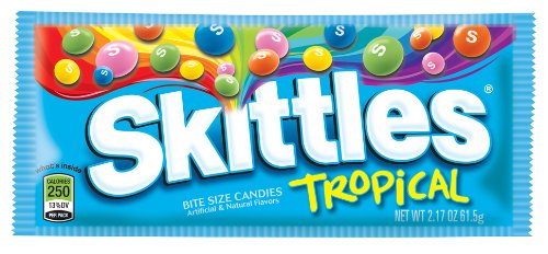Skittles Tropical Candy, 36-Count Packages (Pack of 36)