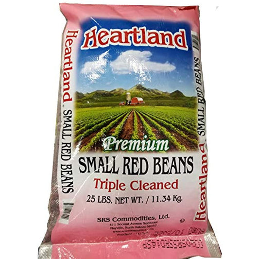 Heartland America Red Beans, Premium Quality, Made in USA Triple Cleaned, 25 lbs