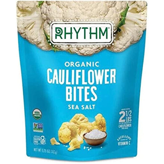 Rhythm Organic Cauliflower Bites - Sea Salt 5.75 oz.