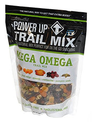 Gourmet Nut Power Up Trail Mix 26oz Each (2 PACK) Mega Omega Trail Mix 26 oz Each Bag