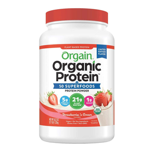 Orgain Protein & Superfoods Strawberries N' Cream (2.7 LBS)