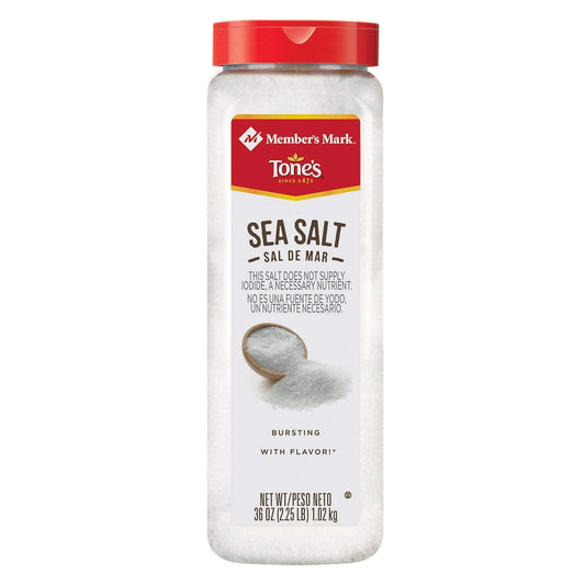 Member's Mark Sea Salt by Tone's (36 oz.) - SCL