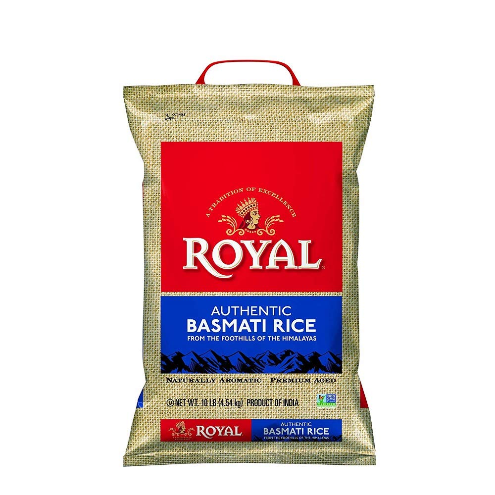 Royal White Basmati Rice, 20 Pound (Pack of 1)