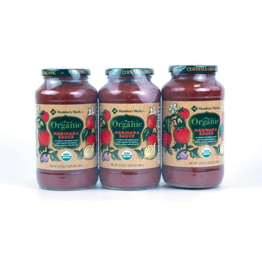 Member's Mark Organic Marinara Sauce (24 Ounce ea., 3 Pack)