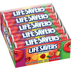 Life Savers Five Flavors Hard Candy, 1.14 Ounce (Pack of 2), total 20 count