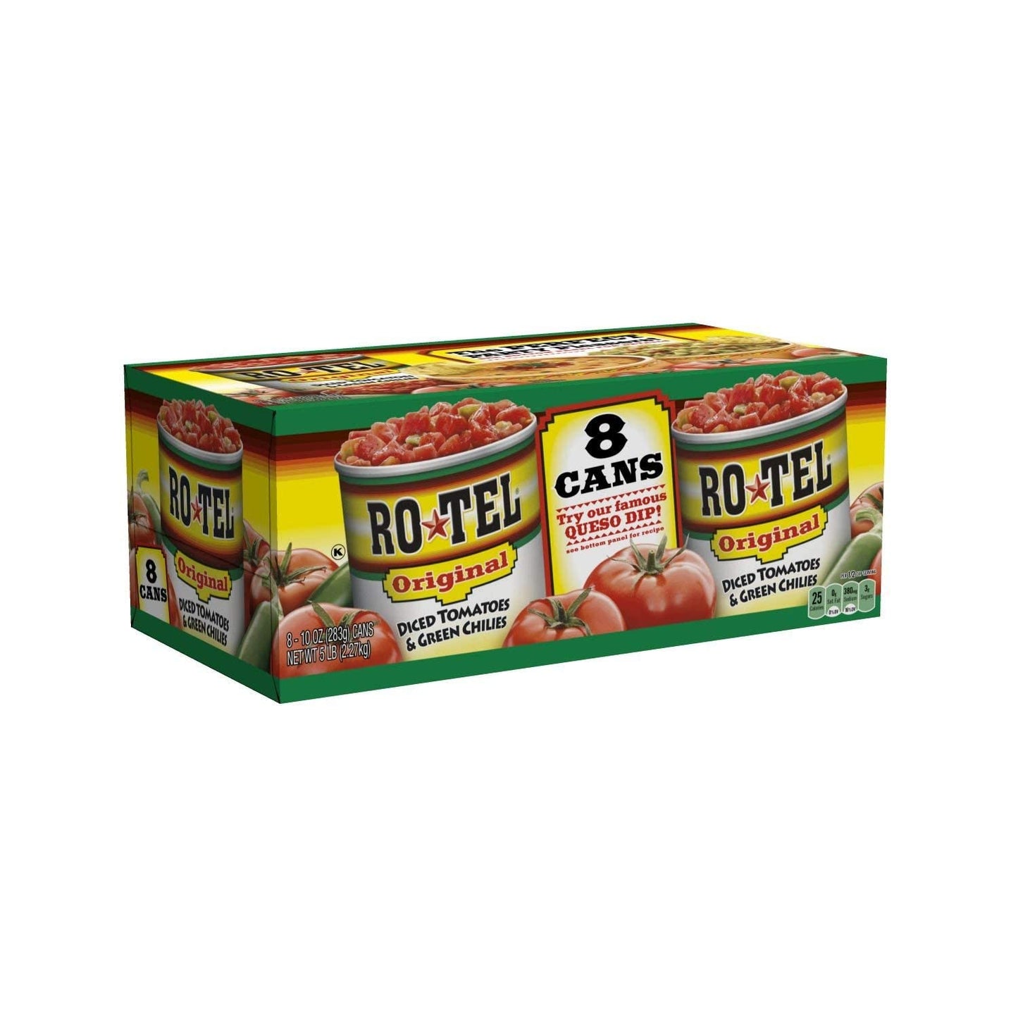 RO-TEL Diced Tomatoes & Green Chilies 10 oz., 8 ct. A1