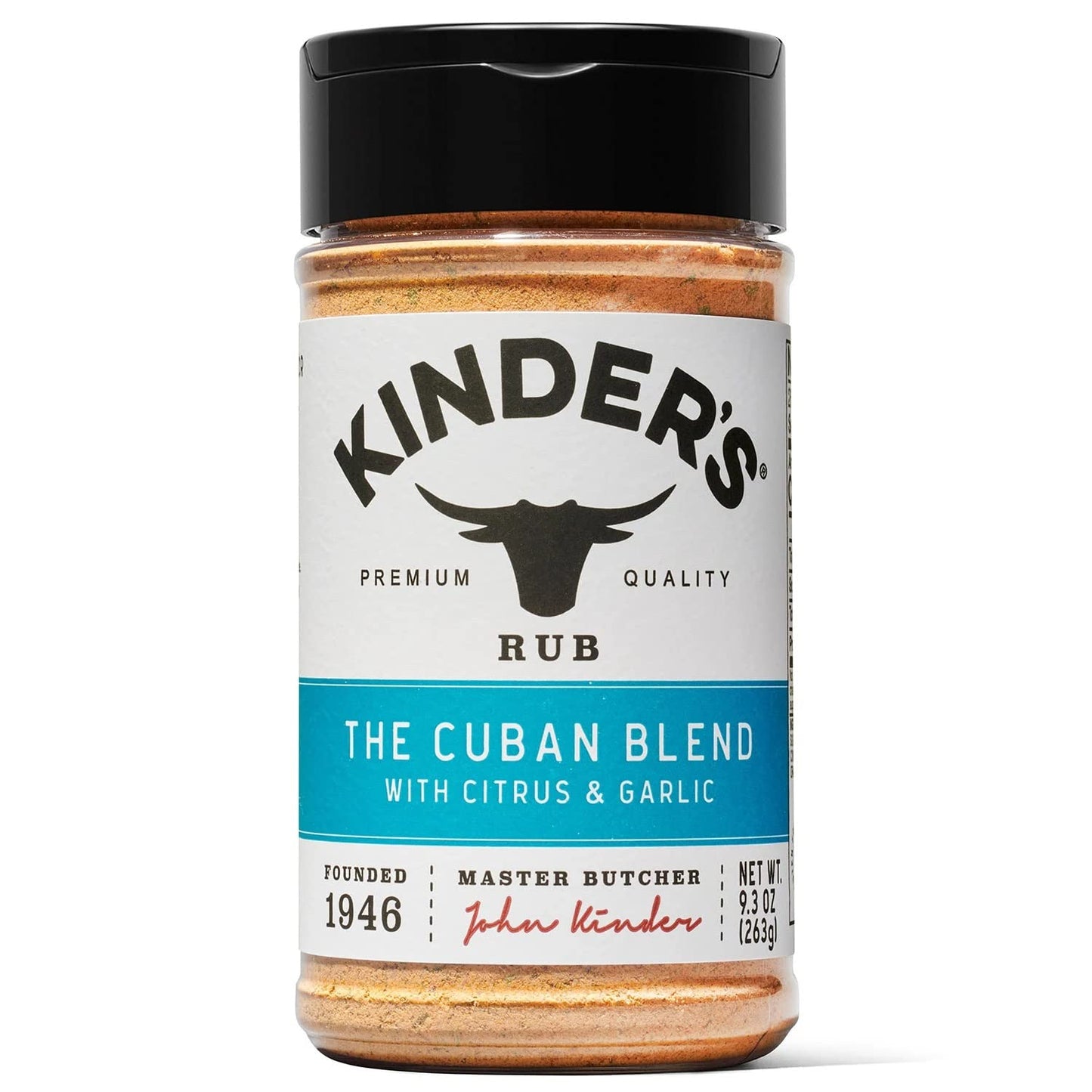 Kinder's The Cuban Blend with Citrus and Garlic Rub (9.3 Ounce)