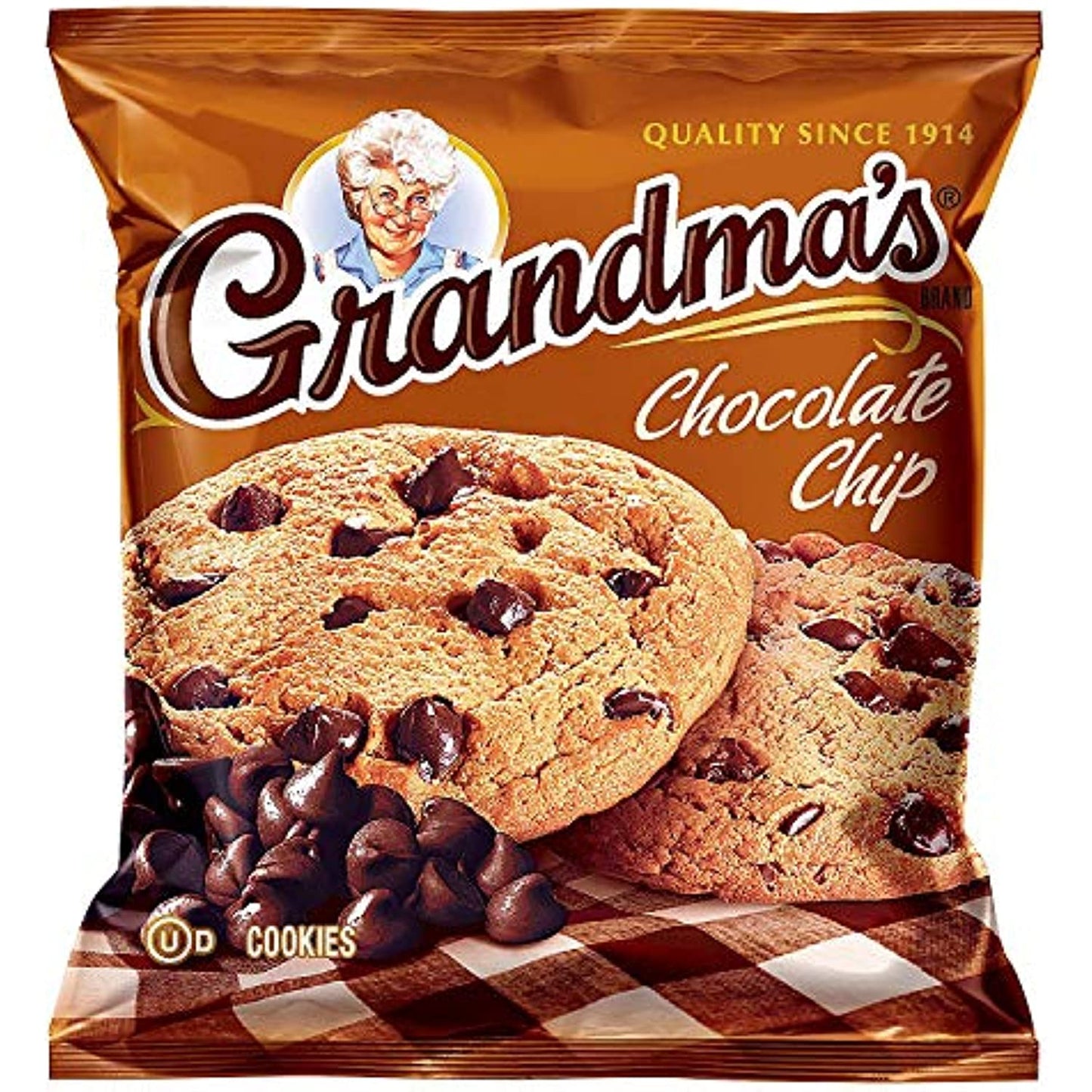 Grandmas Cookies Variety Tray 36 Ct, 2.5 oz Packs by Grandma's