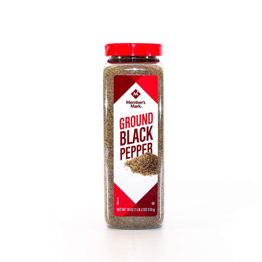 Member's Mark Ground Black Pepper by Tone's (18 oz.) A1 (pack of 2)
