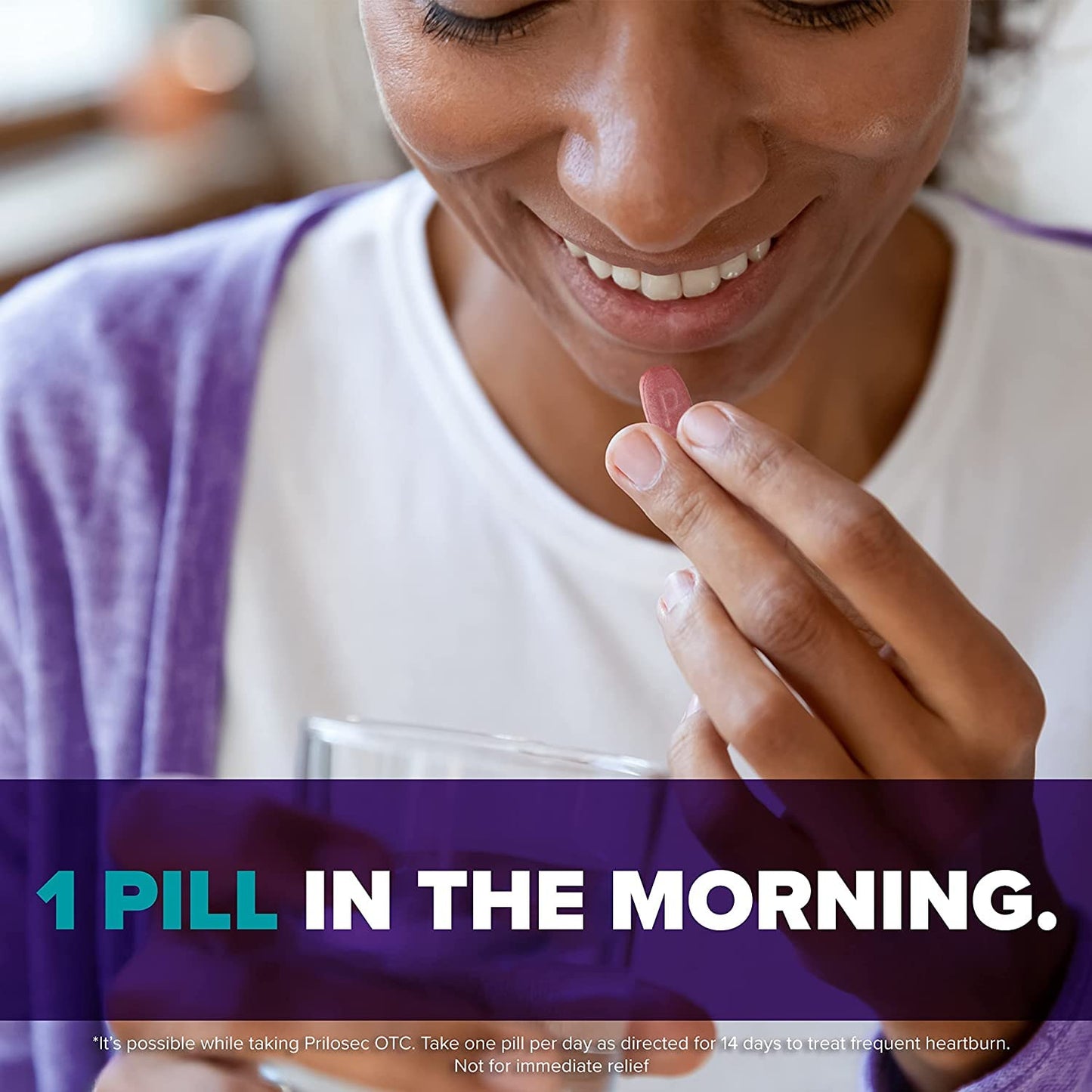 Prilosec OTC Delayed-release Acid Reducer, 3 Month Supply, 42 Count (Pack of 2)