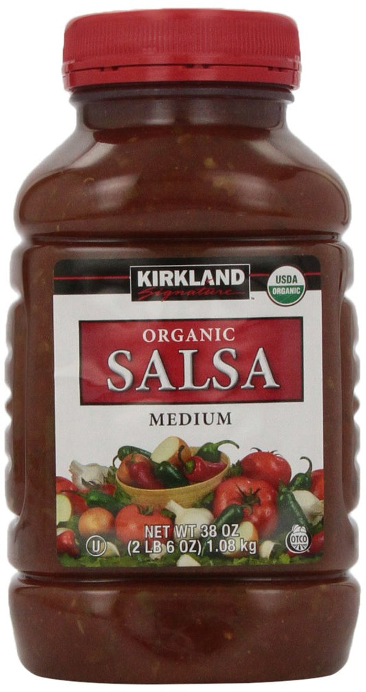 Signature's Organic Salsa, Medium, 38 Ounce (Pack of 2)
