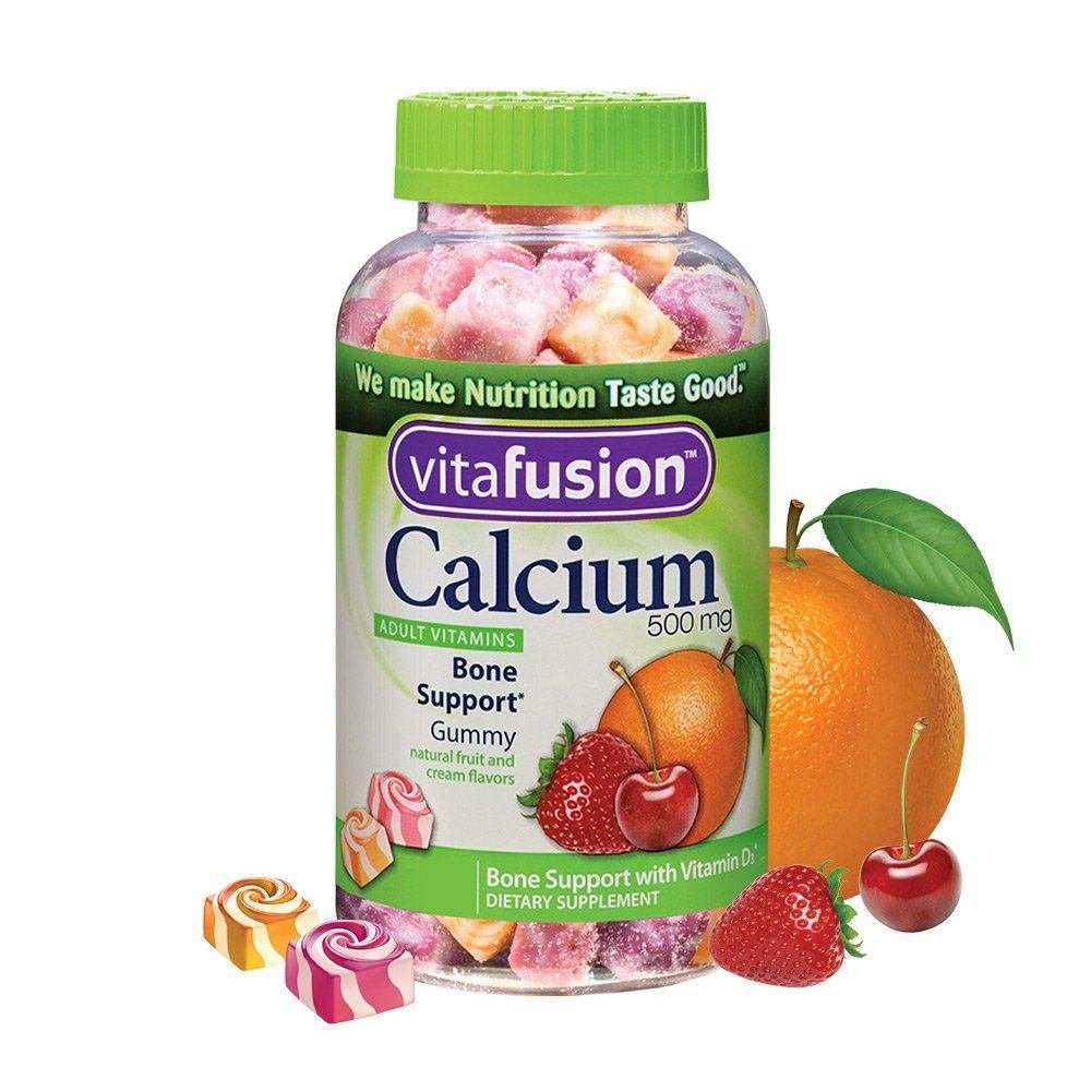Vitafusion Adults Calcium Gummy 500g and Multivites Gummy Vitamins250g
