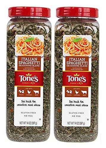 Pack of 2 Italian Spaghetti Seasoning Blend 14 Oz Each
