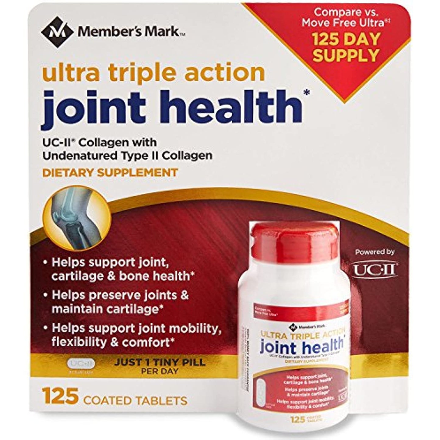 Member's Mark Ultra Triple Action Joint Health (125 ct.)