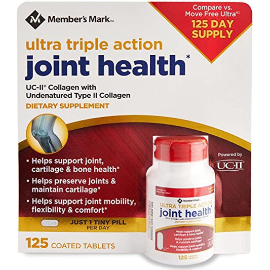 Member's Mark Ultra Triple Action Joint Health (125 ct.)
