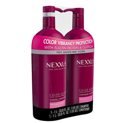 Nexxus Color Assure Shampoo and Conditioner Protein Fusion, 33.8 FL OZ