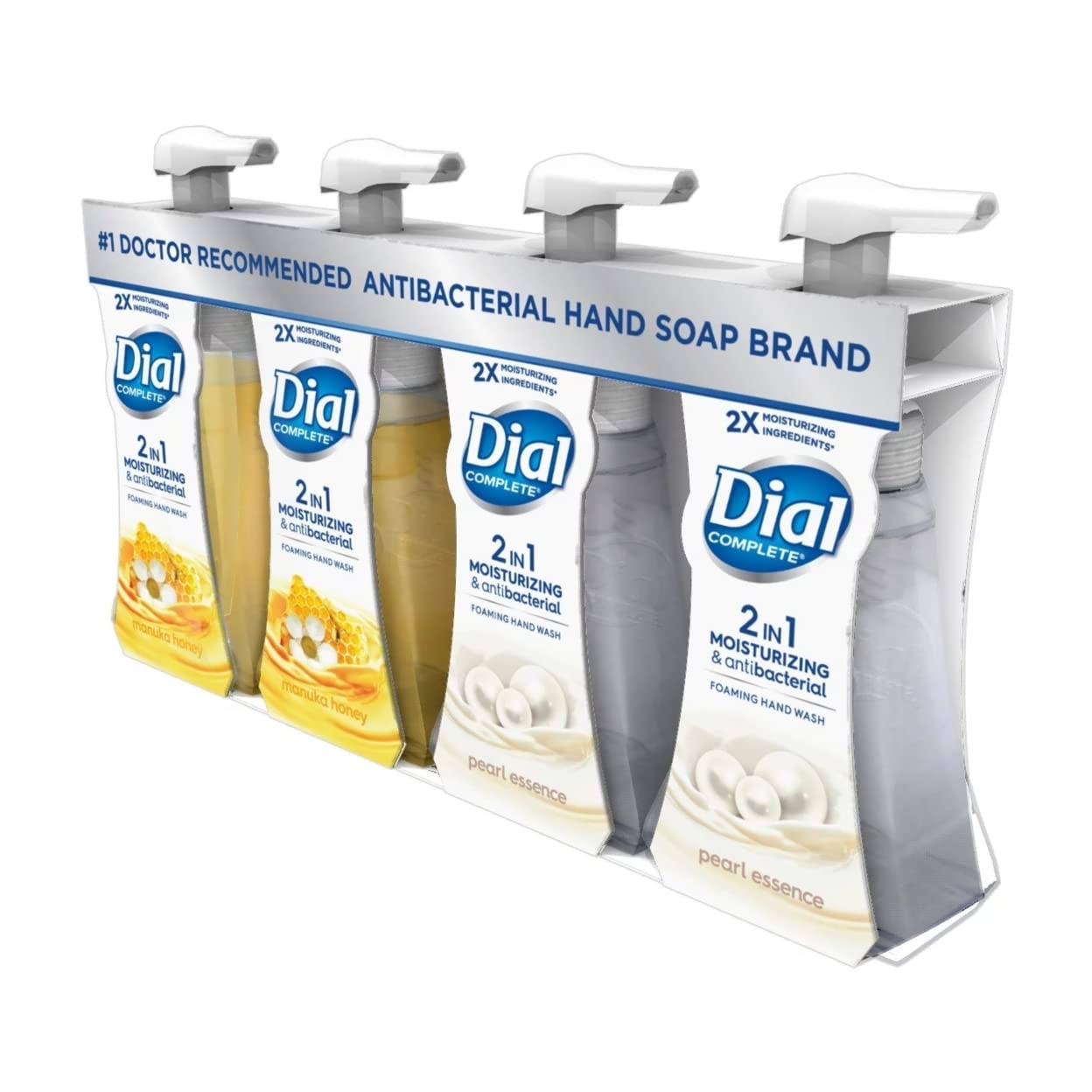 DialSoap Complete 2 in 1 Moisturizing and Antibacterial Foaming Hand Wash Foam Soap