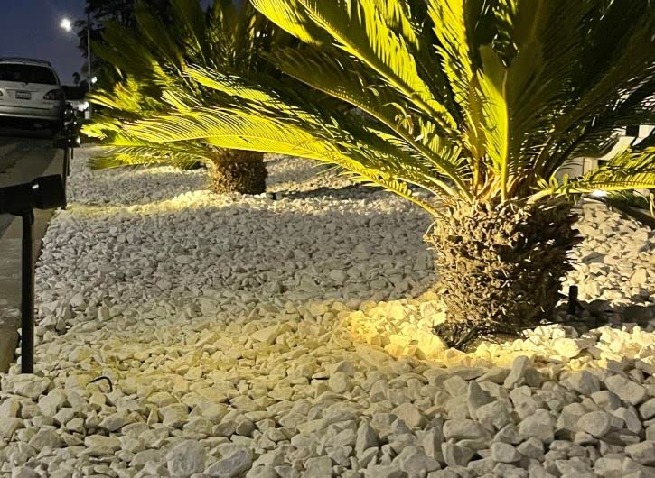 Solar Aluminum Steel LED Spotlights Landscape Lights Heavy Duty 2packs