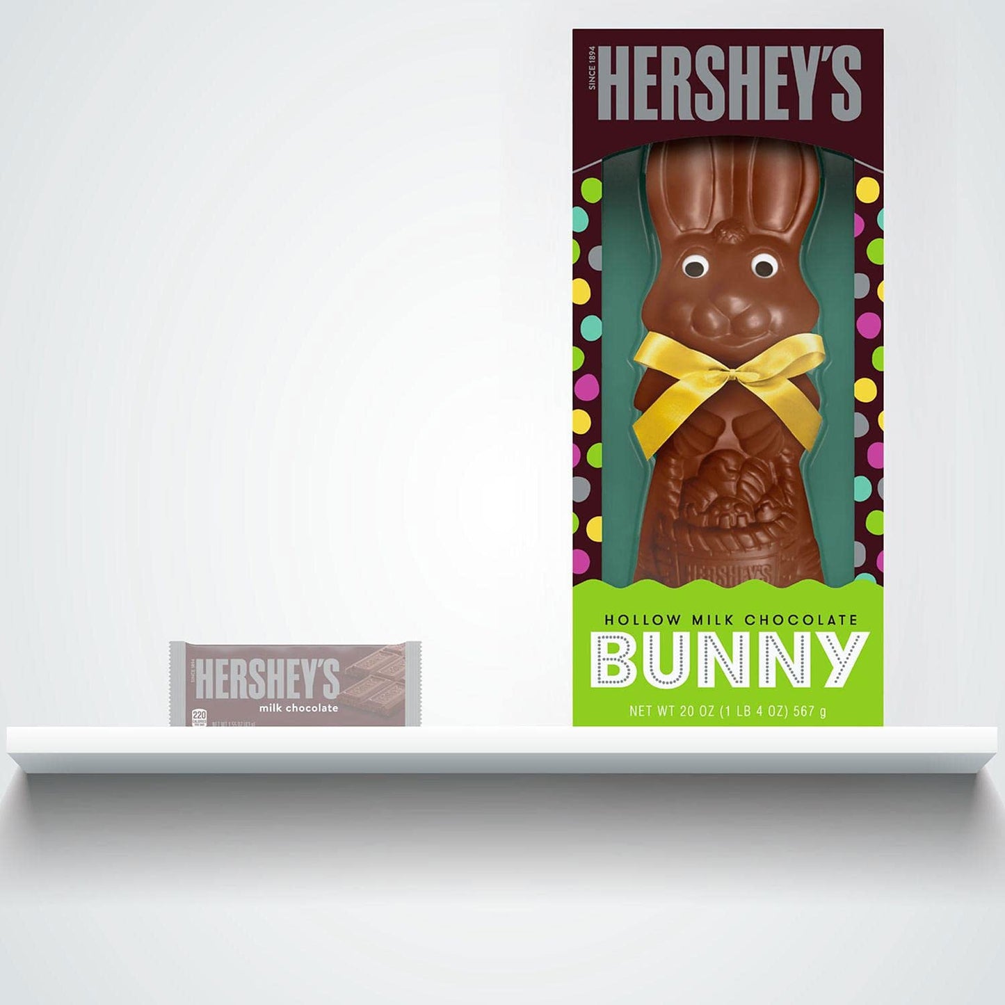 Hershey's Easter Milk Chocolate Hollow Bunny Box (20 Ounce)