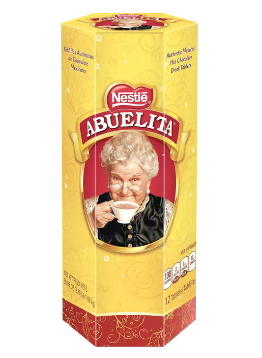 Nestle Abuelita Authentic Mexican Chocolate Drink Mix, 2.38 Lb (Pack of 2 / 24 Tabs)