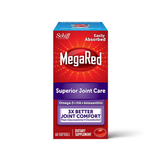 Schiff MegaRed Joint Care 60 Day Supply 60 Softgels