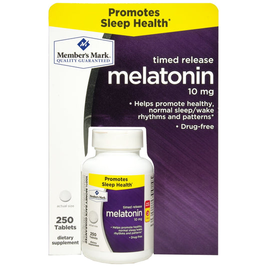 Member's Mark 10 mg Melatonin Dietary Supplement (250 ct.)