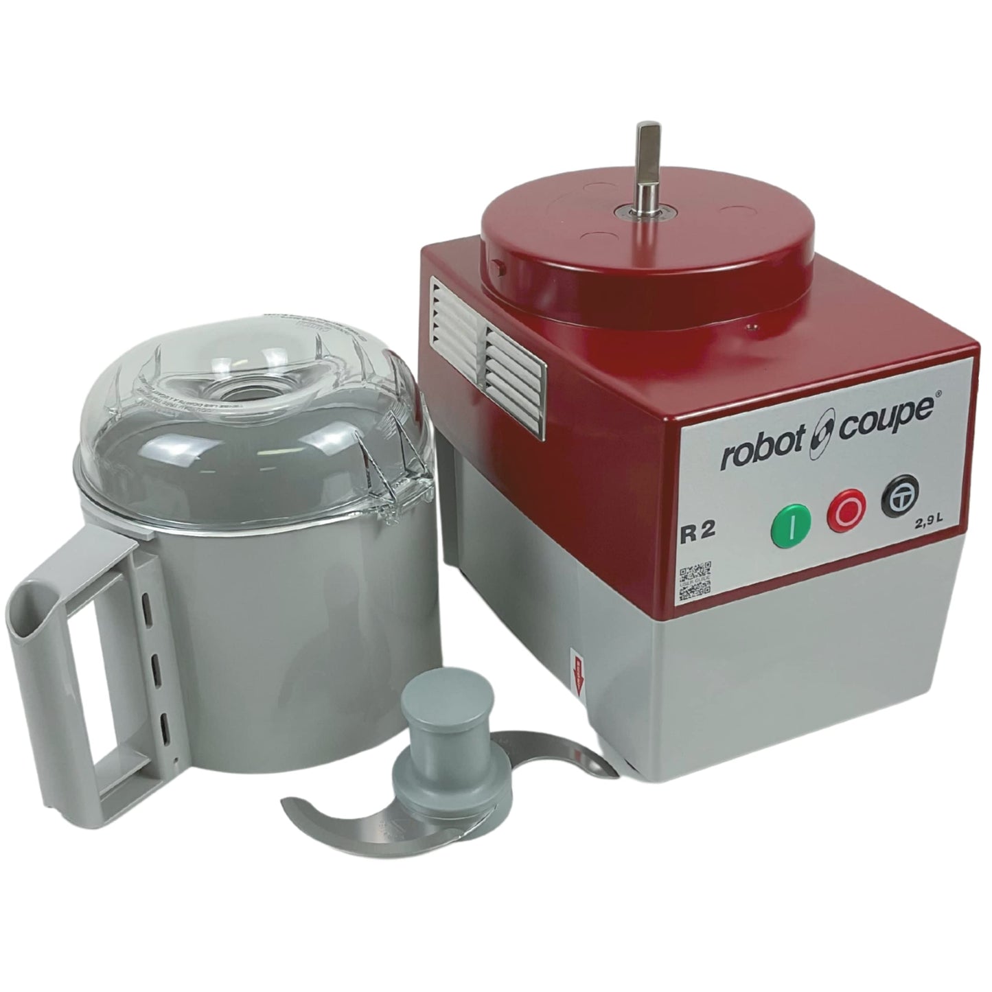 Robot Coupe - 4581 R2N Continuous Feed Combination Food Processor with 2.9 L Polycarbonate Bowl, 1-HP, 120-Volts