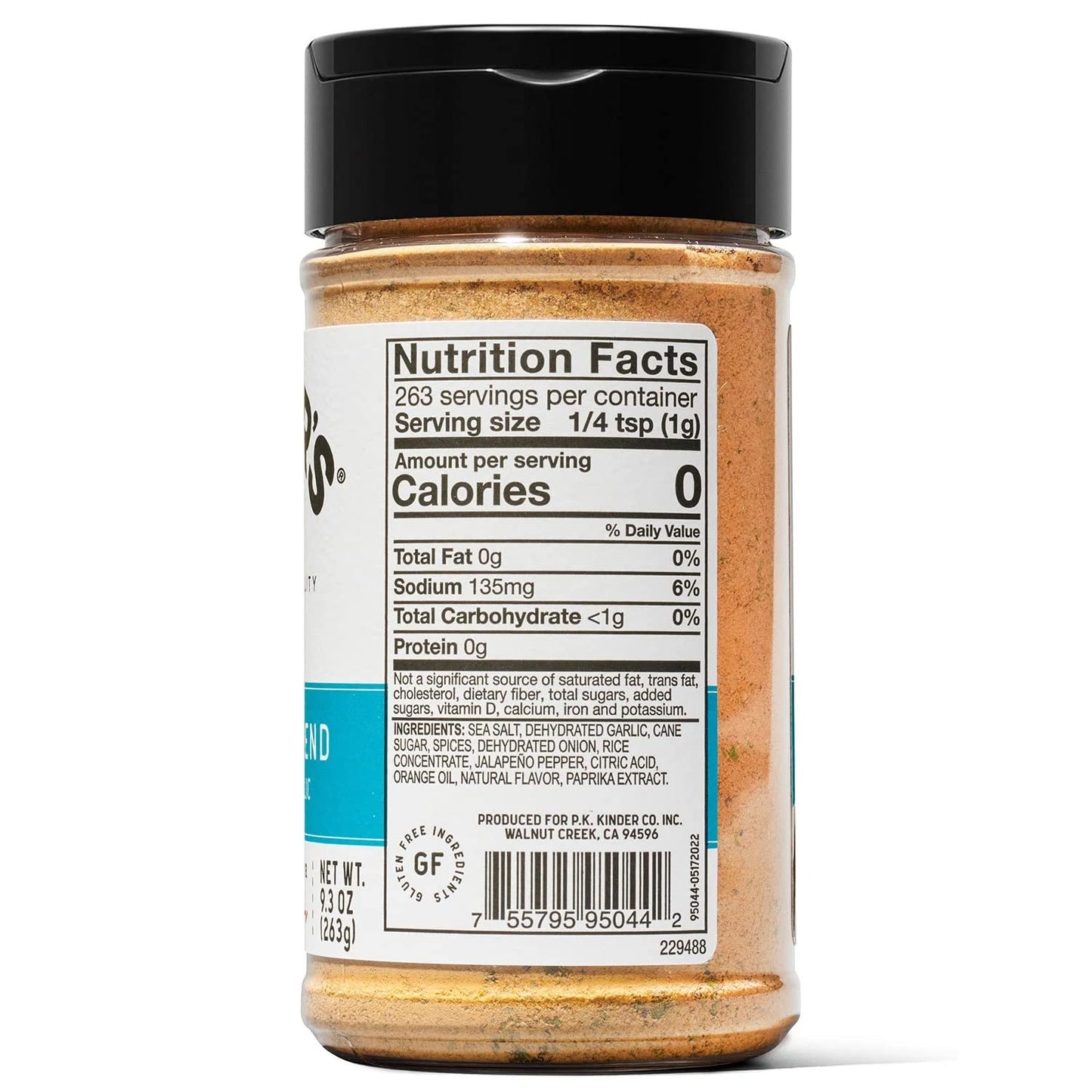 Kinder's The Cuban Blend with Citrus and Garlic Rub (9.3 Ounce)