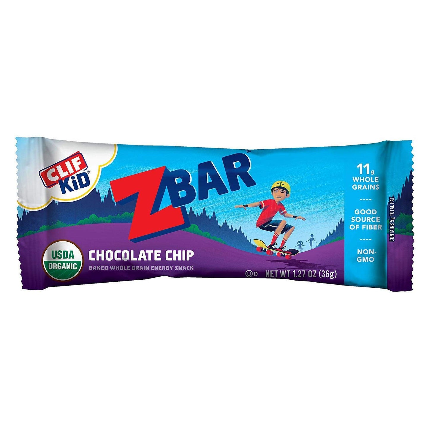 CLIF Kid Organic ZBar Whole Grain Energy Snack, Variety Pack (1.27 oz., 36 ct.)