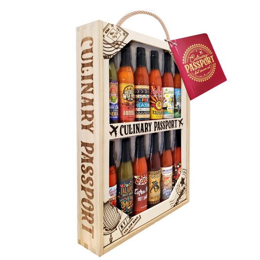 Culinary Passport Collection Hot Sauce, 12 Count (36 Ounce Total)