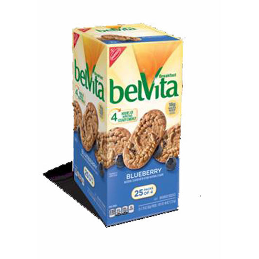 Belvita Blueberry Breakfast Biscuits, 25 ct. (pack of 2)