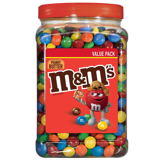 M&M'S Peanut Butter Chocolate Candy (55 Ounce)
