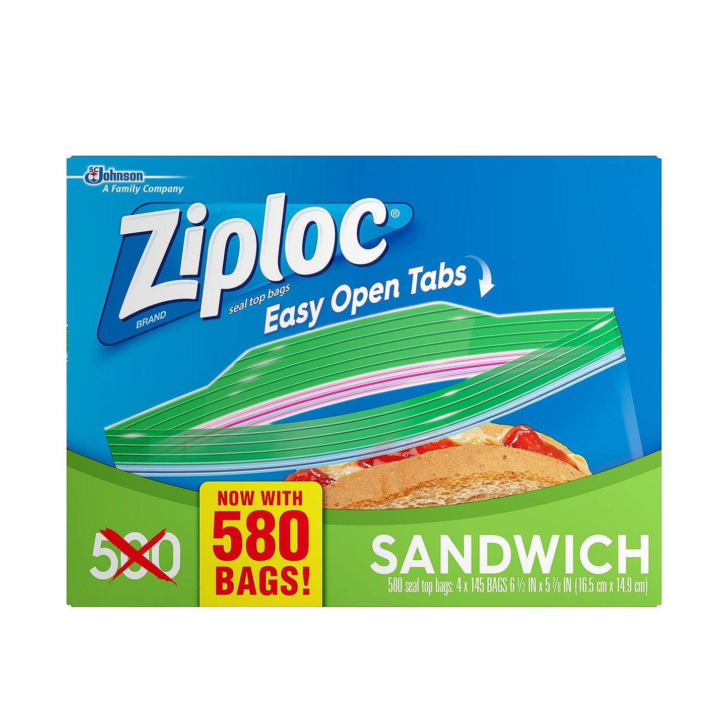 Jumbo Pack of 580 Sandwich Bag