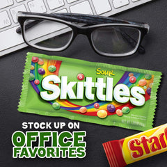 SKITTLES & STARBURST Valentine's Day Candy Full Size Variety Mix, 67.79-Ounce 30-Count Box