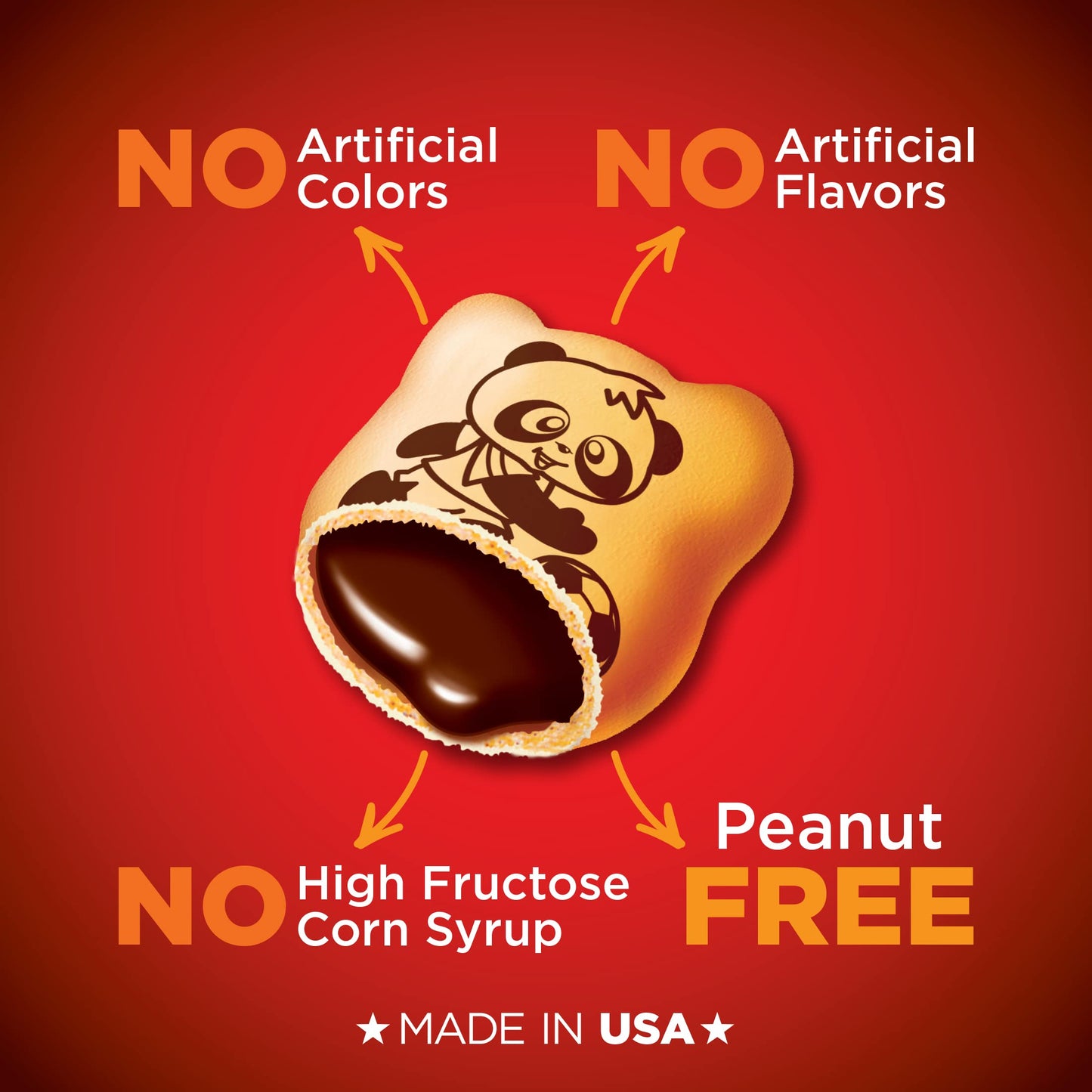 Meiji Hello Panda Cookies, Chocolate Cr�me Filled - 32 Count, 0.75oz Packages - Bite Sized Cookies with Fun Panda Sports