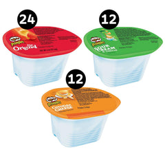 Pringles Snack Stacks Potato Crisps Chips, Original Flavored, 32 oz (48 Cups) (48 Cups - Variety)