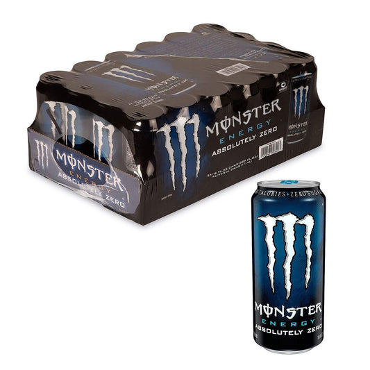Monster Absolutely Zero Energy Drink (16 oz. cans, 24 ct.)
