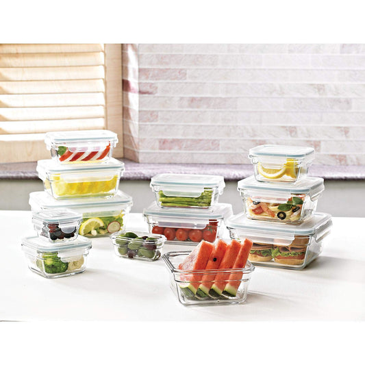 Member's Mark 24_Piece Glass Food Storage Set by Glasslock
