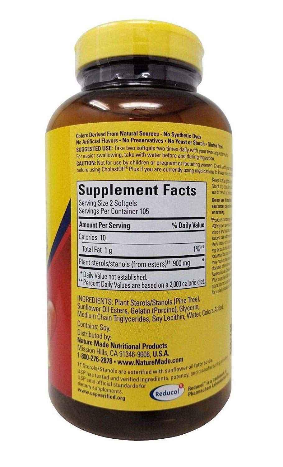 Nature Made CholestOFF Plus, 210 Softgels