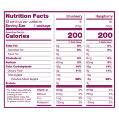 Nature's Bakery Fig Bars Variety Pack, Blueberry and Raspberry (2 oz., 32 ct.)