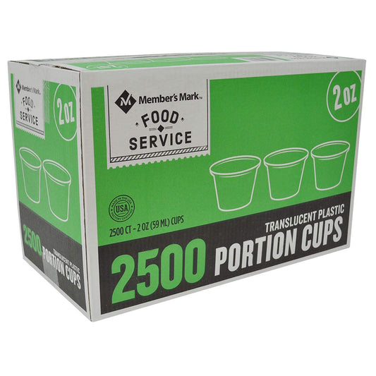 Member's Mark 2 Ounce Portion Cups 2,500 Count