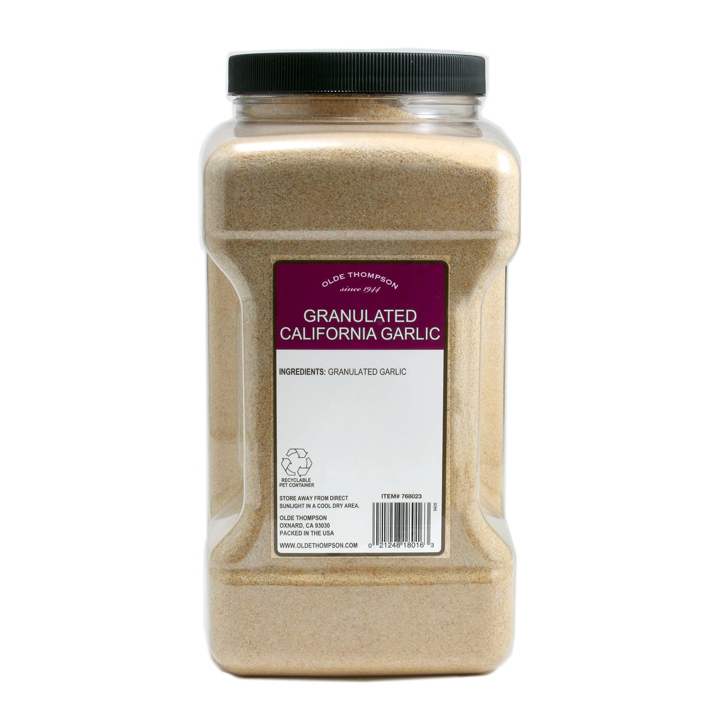 Olde Thompson Minced Garlic, 7 lbs, Bulk Size