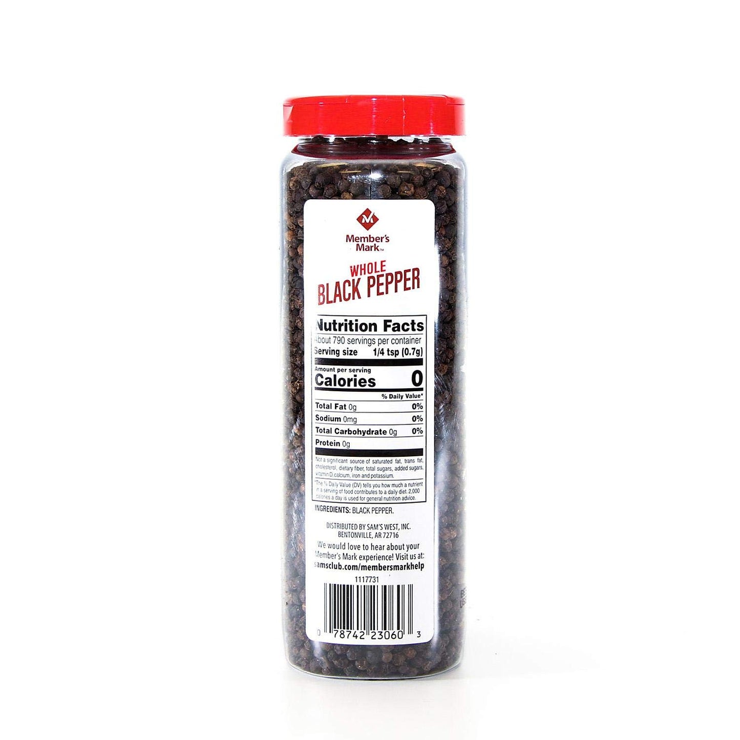 Member's Mark Whole Black Peppercorns by Tone's 19.5 oz. A1
