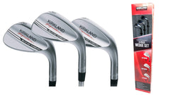 Kirkland Signature Unisex's Kirkland 3 Piece Golf Wedge Set Right Handed Sports Clubs, 116.33 x 23.62 x 7.37 cm