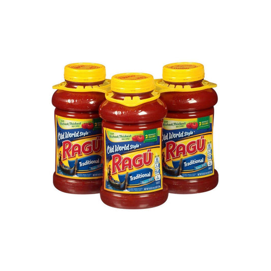 Ragu Old World Style Traditional Pasta Sauce 45 oz. each, 3 pk. A1
