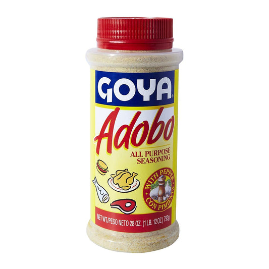 Goya Adobo All Purpose Seasoning with Pepper Extra Large 28 oz Shakeable Canister
