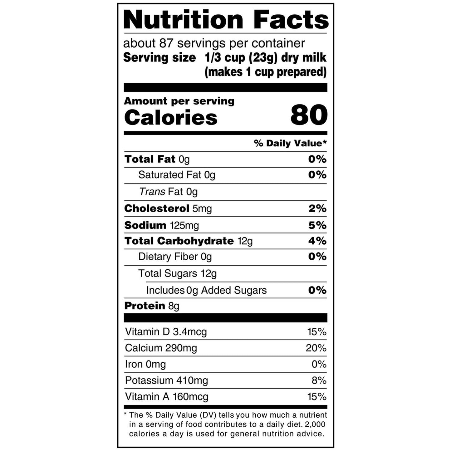 Member's Mark Non-Fat Instant Dry Milk (70.4 oz.)