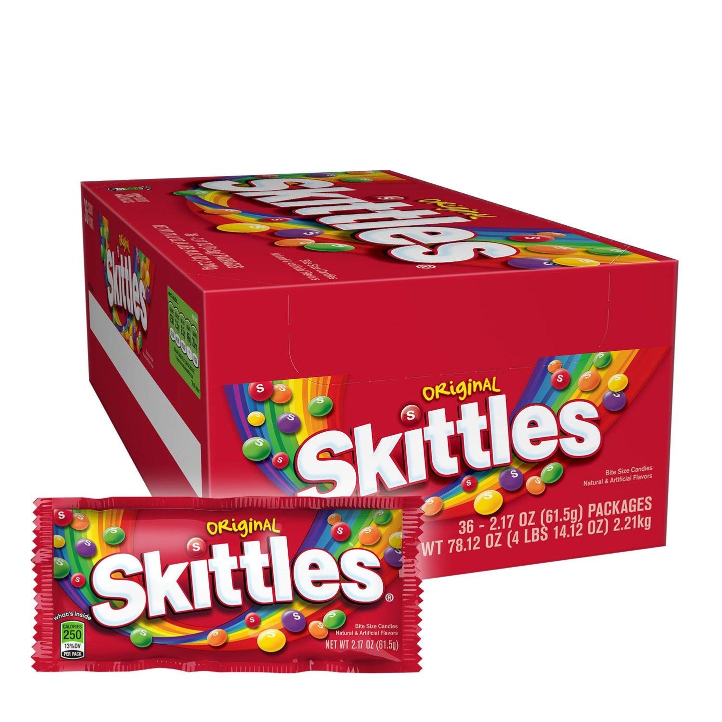 Skittles Candy Packs: Original [36CT Box]