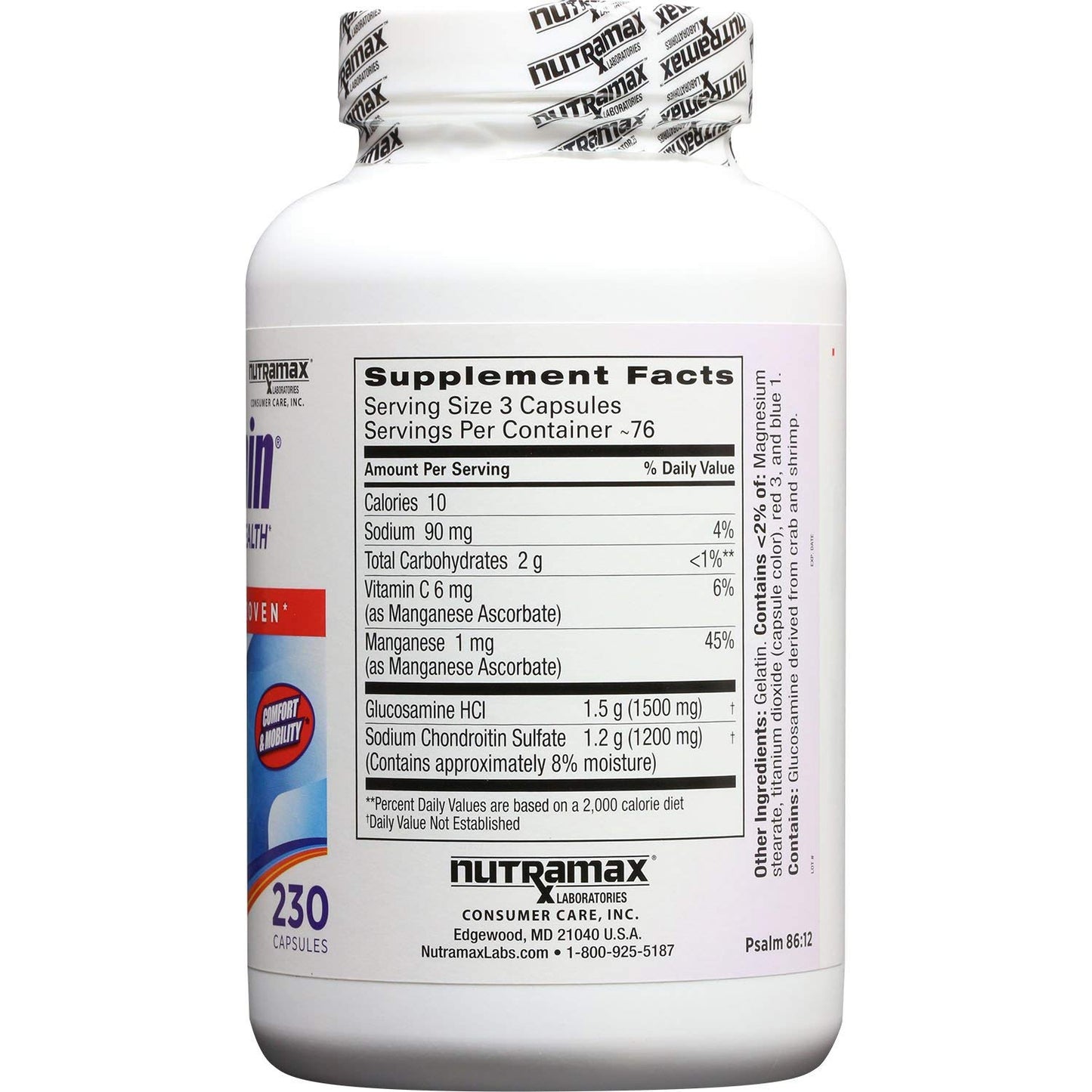 Cosamin� DS Exclusive Formula, 230 Capsules